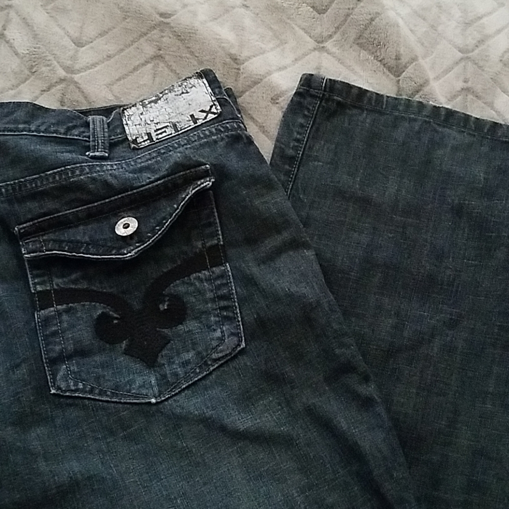 Helix mens Jean's 38x32 relaxed boot